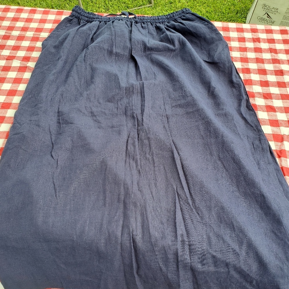 Linen skirt